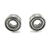 (2) 3x7x3mm Precision Ceramic Ball Bearings Metal Shields