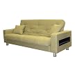 Upholstered CD Futon Sofa- Sage