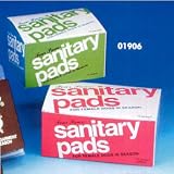 SANITARY PANTS SILVER XLARGE