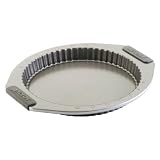 Anolon Suregrip Bakeware 10-Inch Loose Base Tart Pan