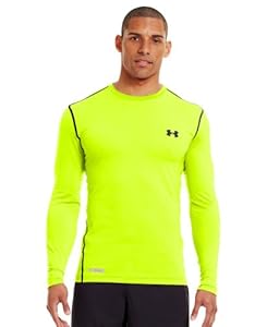 Under Armour Men's HeatGear® Sonic Fitted Long Sleeve Large High-Vis Yellow