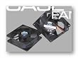 Cooler Master 80mm Dual Ball Bearing Case Fan Black - (SAF-B82-E1)