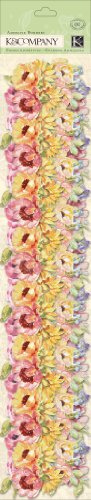 EK Success Watercolor Bouquet Floral Adhesive 