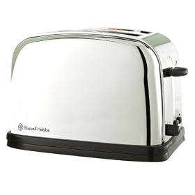 Russell Hobbs 13766 2-Slice Classic Toaster in Polished Stainless Steel