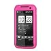 Crystal Hard Rubberized HOT PINK Cover Case for HTC Touch Pro2 (GSM) T-Mobile [WCM221]