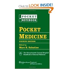 Pocket Medicine: The Massachusetts General Hospital Handbook of Internal Medicine (Pocket... by Marc S. Sabatine MD MPH