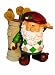 Woodland Wilf Gets A Hole In One Polyresin Garden Gnome
