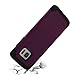 Galaxy S7 Edge Case, Pandawell [Corner Protection] Slim Thin Hybrid Dual Layer Shock Absorbing Impact Resist Case Cover for Samsung Galaxy S7 Edge - Purple/Black