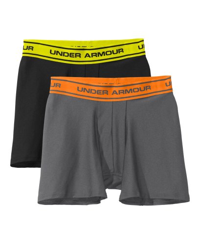 Under Armour Big Boys' UA HeatGear® Performance Boxerjock® Boxer Briefs 2-Pack