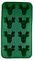 SiliconeZone Rudolph Ice Cube/Chocolate Mold, Green