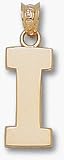Illinois Fighting Illini Block I 5/8 Lapel Pin - Sterling Silver Jewelry