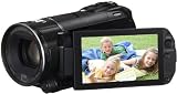 Canon Legria HF S30 HD-Camcorder (8,6 Megapixel, 8,8 cm (3,5) TFT-Display, 10-fach opt. Zoom, SDXC-Kartenslot) schwarz