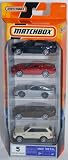 Matchbox MBX Metal Mini Contemporary Vehicles 5 Pack