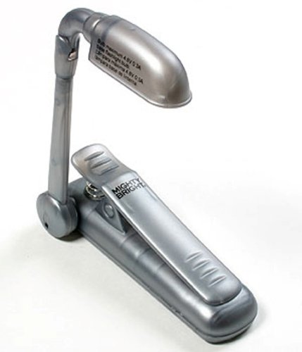 CLASSIC Book Light, Silver