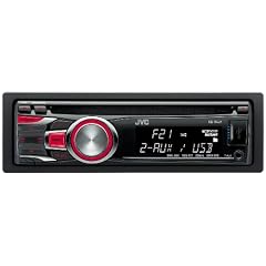JVC KD-R421E MP3-CD Tuner (Dual-Aux, USB, Bluetooth ready)