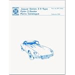 Jaguar E-Type V12 Ser 3 Parts Catalog (Official Parts Catalogue) book cover