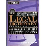 Wiley's English-Spanish Spanish-English legal dictionary = Diccionario jurídico inglés-español español-inglés Wiley