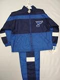 St. Louis Blues Infants / Babys / Kids 2 pc Blue Wind Suit jacket and pants