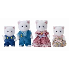 Sylvanian Families Persian Cat Family