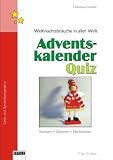 Adventskalender Quiz - Weihnachtsbr&auml;uche in aller Welt - Christine Cremer