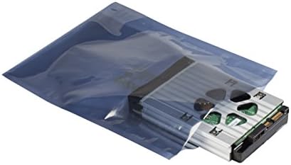 Supershield Antistatic Shielding ESD Bag, Premium Static Shield Bag, Anti Static, Reusable, IC3650-628-2S-5X8IN, Top Open; 10^11, 3 mil, 5" x 8" (Pack of 100)