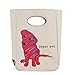 FLUF DOGGY Lunch Bag, 11-Inch L by 8-Inch W by 4-1/2-Inch D