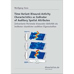 Time-Variant Binaural-Activity Characteristics as Indicator of Auditory Spatial Attributes