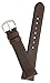 JP Leatherworks Mens Genuine Italian Leather Watchband Brown 20mm Watch Band
