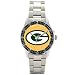 GREEN BAY PACKERS Beautiful Water Resistant "Coach Series" WATCH with Stainless Steel Band