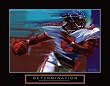 Determination-Quarterback, Motivational Poster