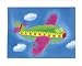 Airplane - Janie Coath Art Print - Poster Image