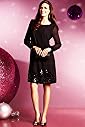 125 Years Autograph Long Sleeve Sequin Dress