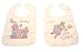 Bucilla Princess Bib Pair 8-1/2-Inch-by-14-Inch Stamped Cross Stitch Kit, Set of 2