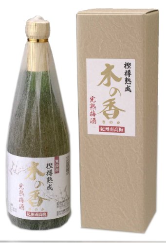 【ご注文後、メールで生年月日をお知らせください】完熟梅酒　樫樽熟成　木の香（きのか）　720ml