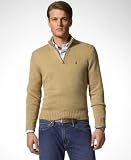 Polo Ralph Lauren Long Sleeve 1/2 Zip Mock Sweater