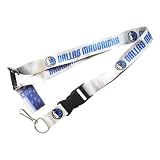Dallas Mavericks Clip Lanyard Keychain Id Holder T