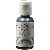 Americolor Soft Gel Paste Food Color, .75-Ounce, Sky Blue