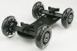 Premium Flex Skater Dolly Stabilizer Table Top Slider for DSLR Camera WYD150