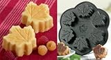 Nordic Ware Platinum Series Nonstick Maple Leaf Muffin Pan 6-c.