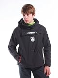 Nebulus Skidoo - Blouson de ski enfant - Colonne d'eau 5.000 mm - Noir