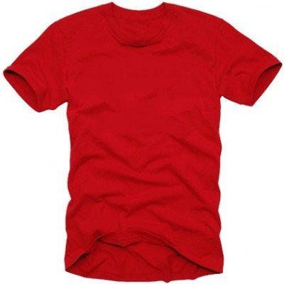Coole Fun T-Shirts T-SHIRT ROT GR.XXL