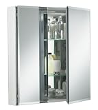 KOHLER K-CB-CLC2526FS Double Door 25-Inch by 26-Inch by 5-Inch Aluminum Cabinet