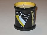 PITTSBURGH PENGUINS Team Logo Embossed Scented Decorative Votive Candle