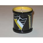 PITTSBURGH PENGUINS Team Logo Embossed Scented Decorative VOTIVE CANDLE