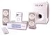 iHome iH52W Bookshelf System for iPods with AM/FM Radio (White)