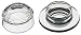 La Rochere Glass Butter Dish, Versailles Set of 2