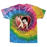 Betty Boop Tie Dye Heart T-Shirt