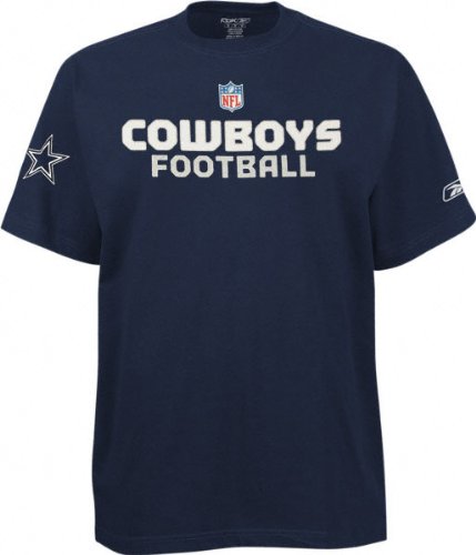 Dallas Cowboys -Navy- 2008 Player Sideline ''Orbital'' T-Shirt