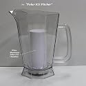 Polar ICE Pitcher with Aluminum Polar ICE Chamber - Clear