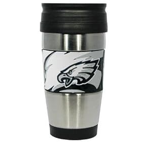 Philadelphia Eagles 16 Ounce Stainless Steel Travel Tumbler
